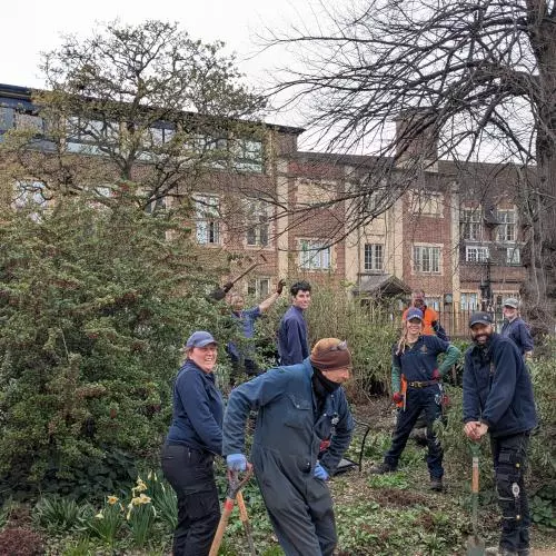 teams working at west walk  renovation programme item