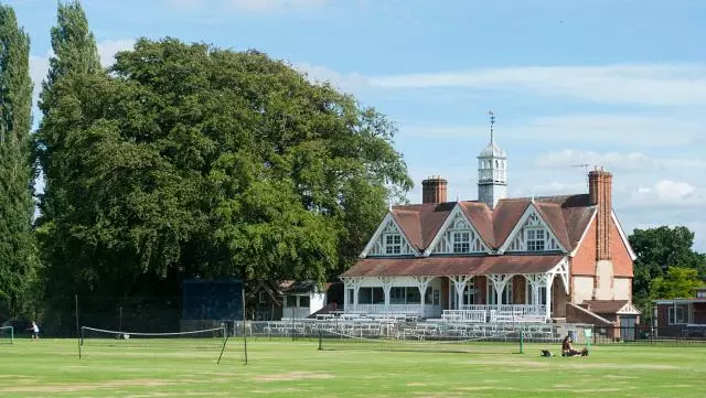 Cricket Pavillion in University Parks