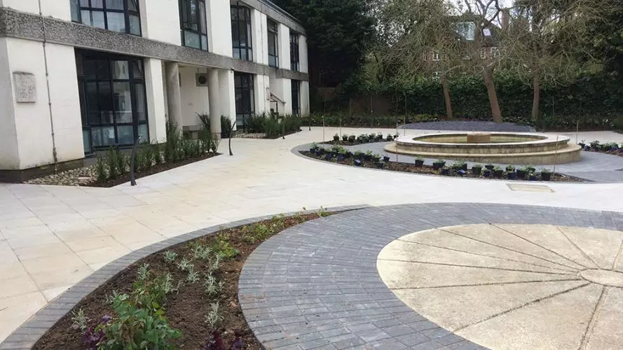 Wolfson College gardens - After