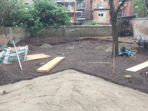 49 Banbury road landscaping - During