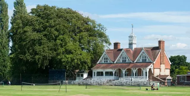 Cricket Pavillion in University Parks